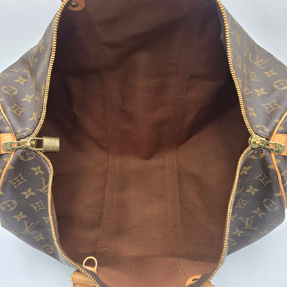 Louis Vuitton Boston Monogram Keepall Bandouliere 50 Bag