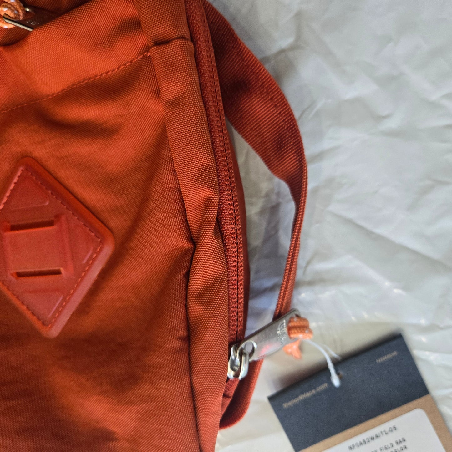THE NORTH FACE Berkeley Field Bag, Rusted Bronze/Dusty Coral Orange - NWT