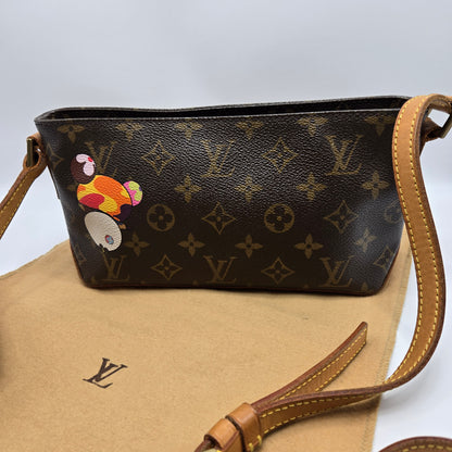 Louis Vuitton x Takashi Murakami LIMITED ED. Monogram Panda Trotteur Crossbody Bag