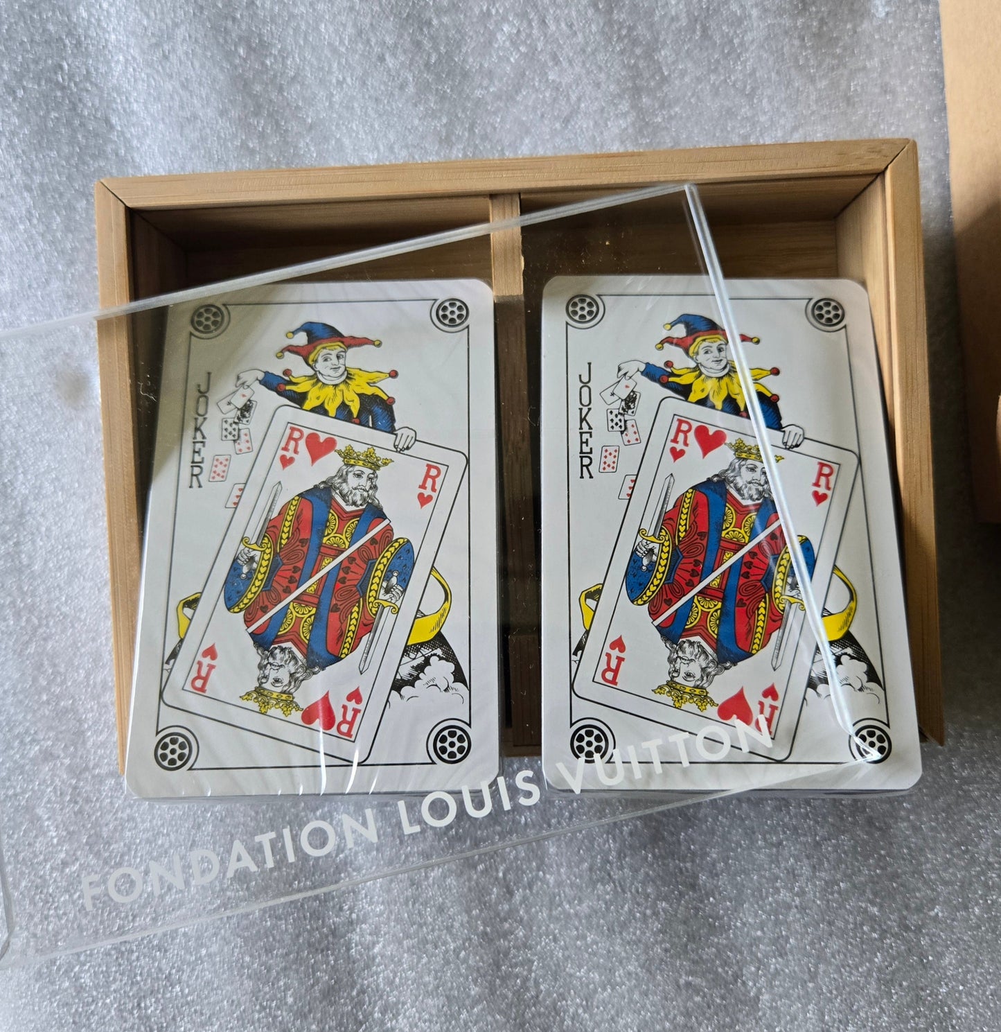 2 Fondation Louis Vuitton Deck of Cards Box Set