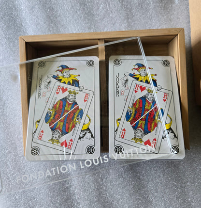 2 Fondation Louis Vuitton Deck of Cards Box Set