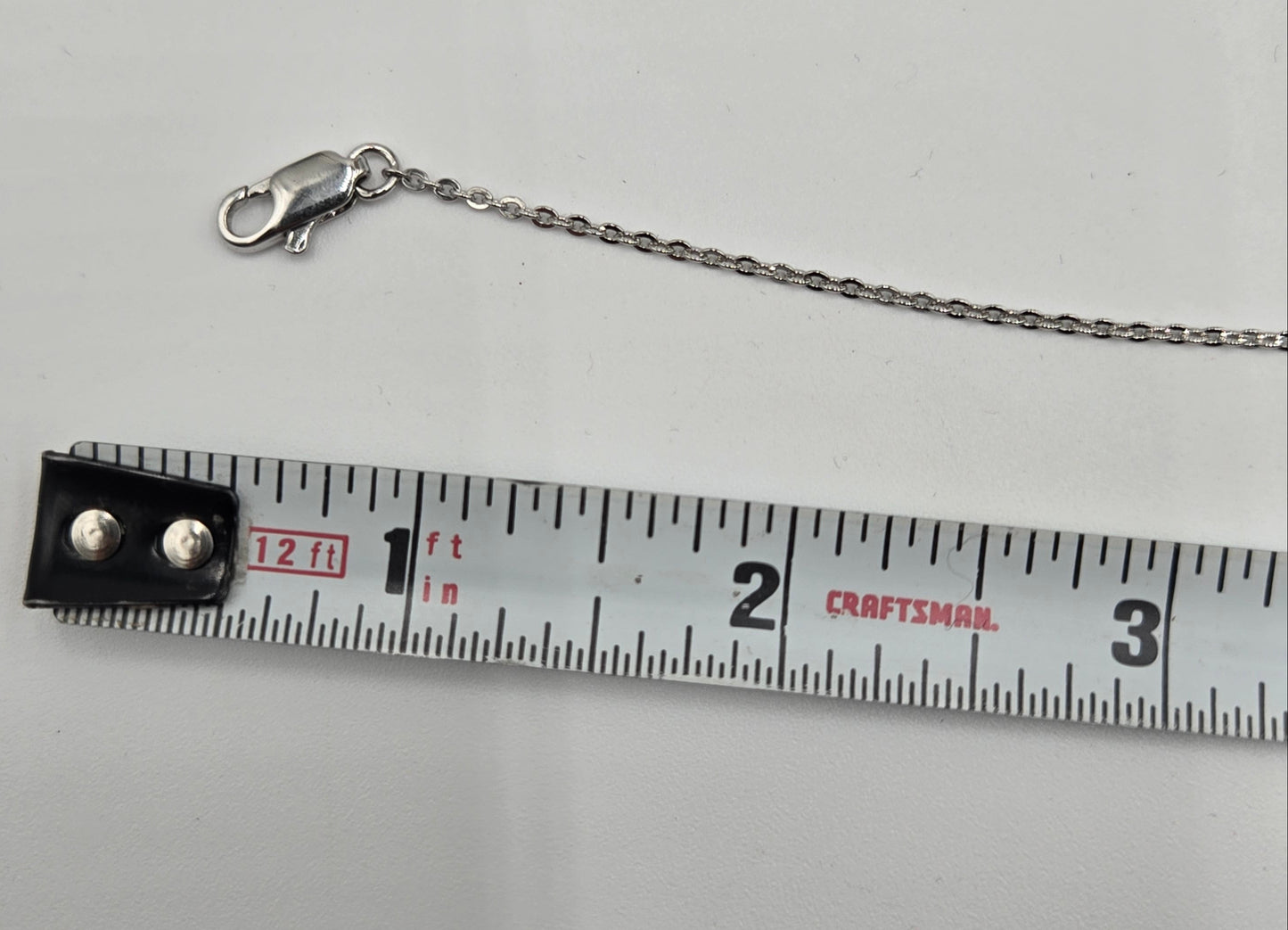 Christian Dior Necklace Heart Arrow Metal Silver - Like New