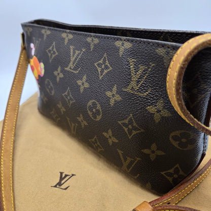 Louis Vuitton x Takashi Murakami LIMITED ED. Monogram Panda Trotteur Crossbody Bag