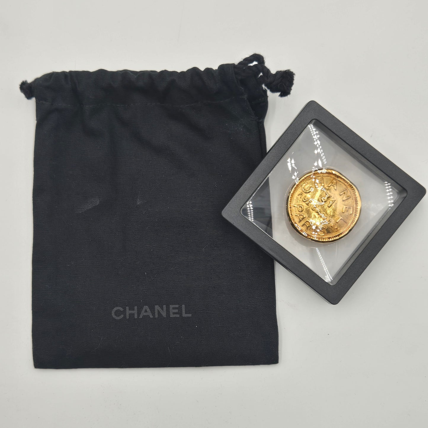 Chanel Vintage Rue Cambon Brooch