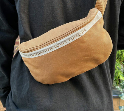 NWT Louis Vuitton Fondation Camel Bumbag/Sling Bag