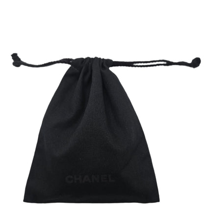 Chanel Gold Plated Coco Mark Circle Brooch Golden