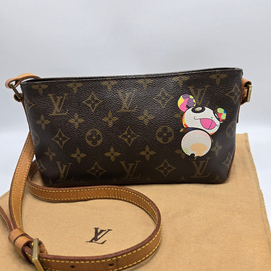 Louis Vuitton x Takashi Murakami LIMITED ED. Monogram Panda Trotteur Crossbody Bag