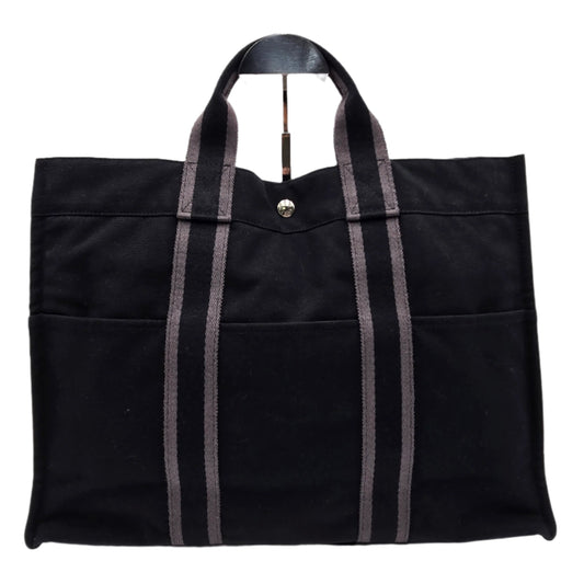 Hermès Toile Fourre-Tout PM