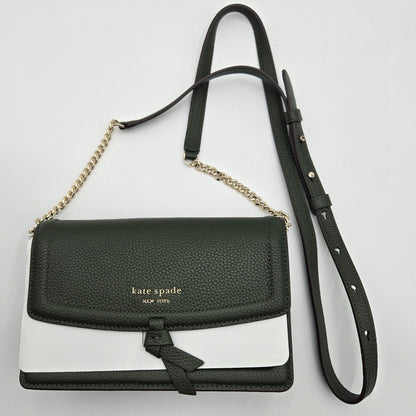 Kate Spade New York Knott Pebbled Leather Flap Crossbody Bonsai Tree - NEW WITH TAG