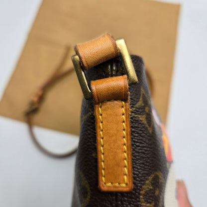 Louis Vuitton x Takashi Murakami LIMITED ED. Monogram Panda Trotteur Crossbody Bag