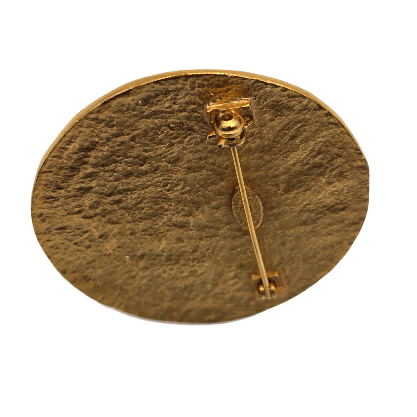 Chanel 1994 logo medallion brooch