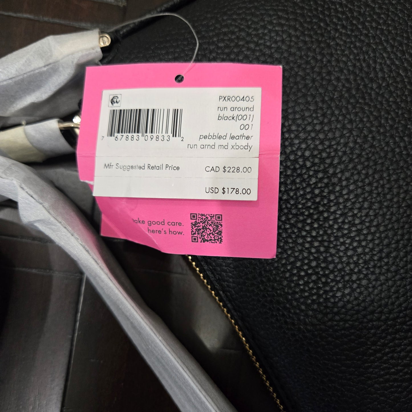 Kate Spade New York Run Around Medium Crossbody Black