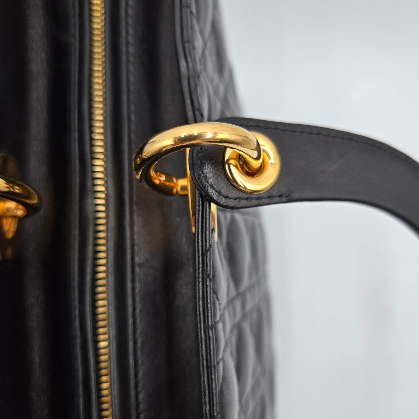 Christian Dior Lady Dior Bag Cannage Quilt Lambskin Medium