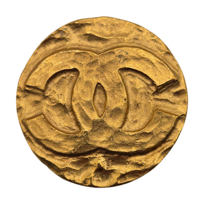 Chanel 1994 logo medallion brooch