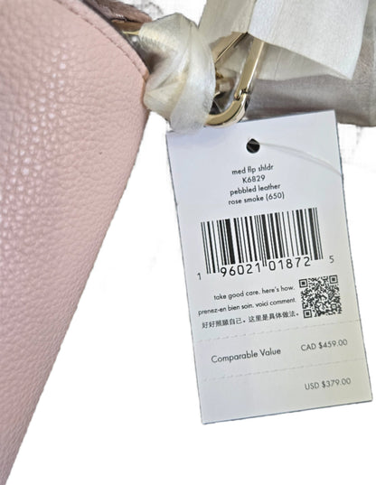 Kate Spade New York Kailee Medium Flap Shoulder Rose Smoke  - new with tags