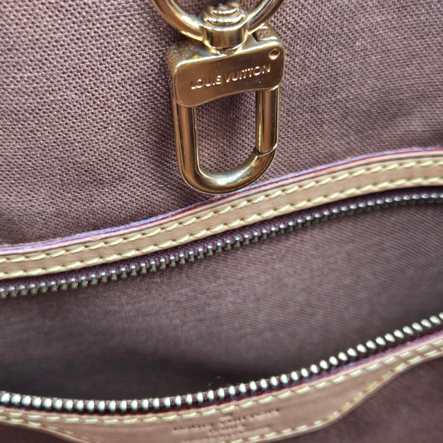 Louis Vuitton Monogram Batignolles Horizontal Brown M51154 w/Gold Hardware