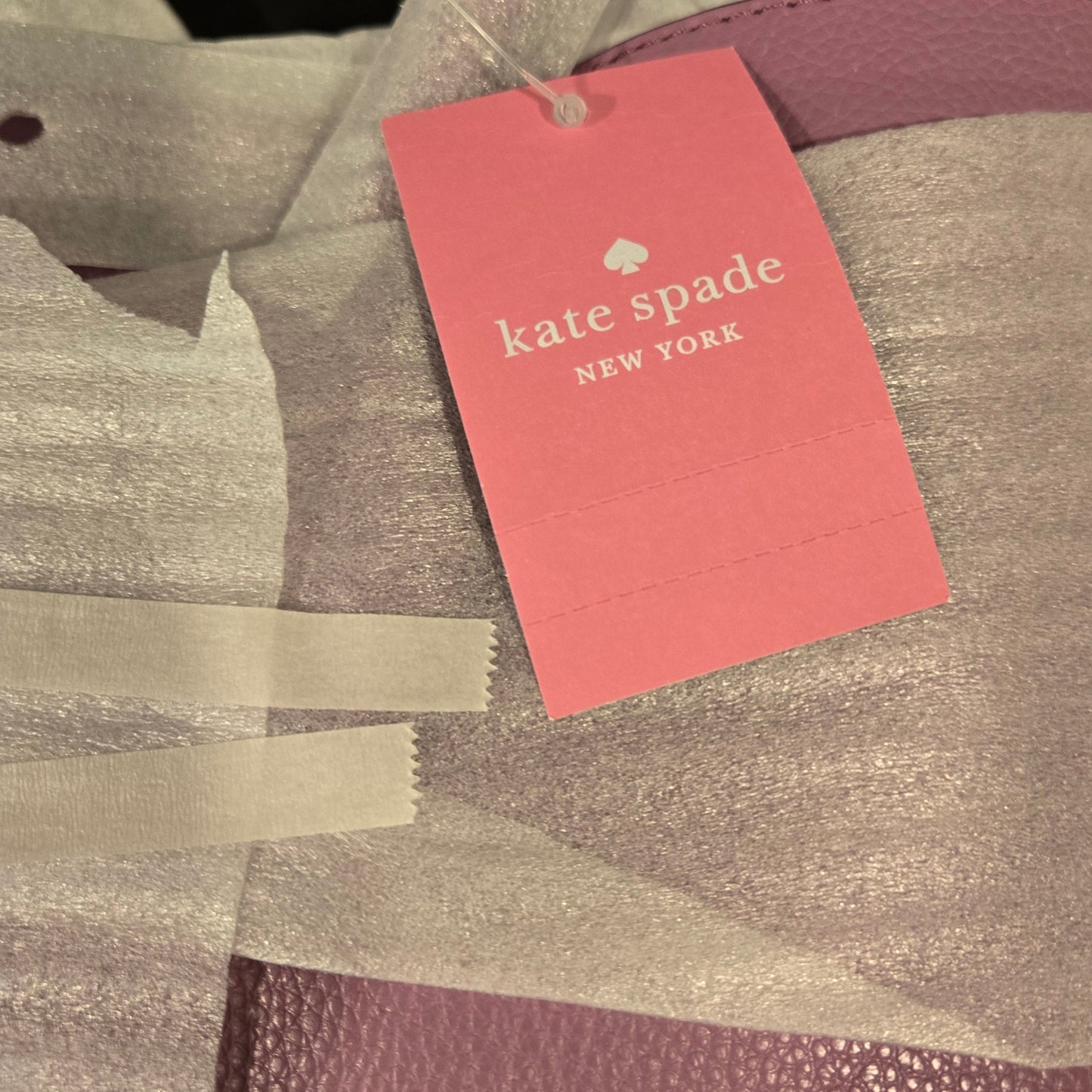 KATE SPADE EVA Large Mauve /Lilac SATCHEL - NEW with tags, never used