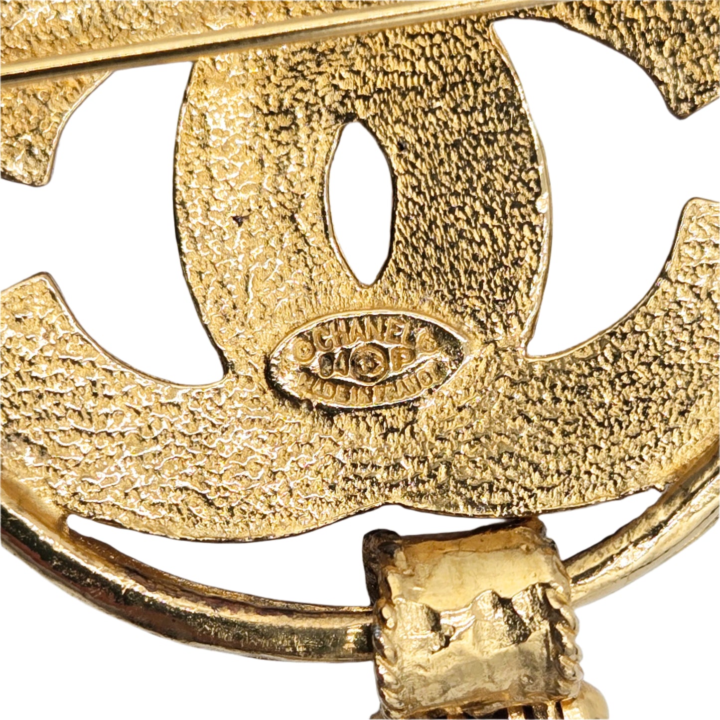 CHANEL Vintage COCO Mark Cross Brooch