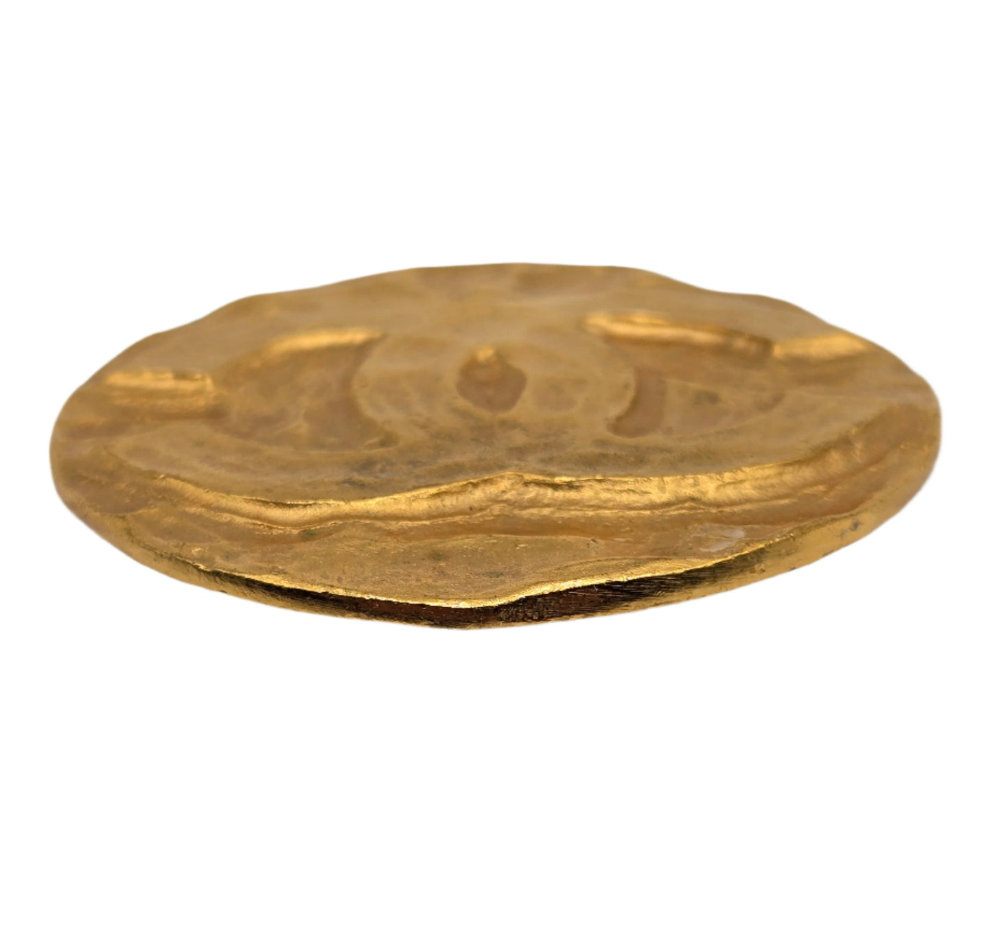Chanel 1994 logo medallion brooch