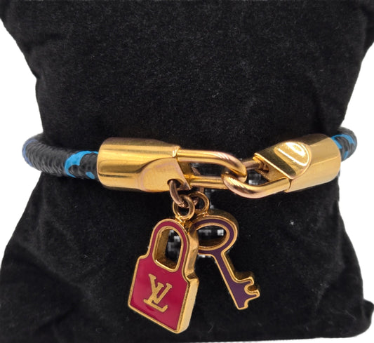LOUIS VUITTON MONOGRAM MULTICOLOR BRACELET LUCK IT BRACELET/1A8608