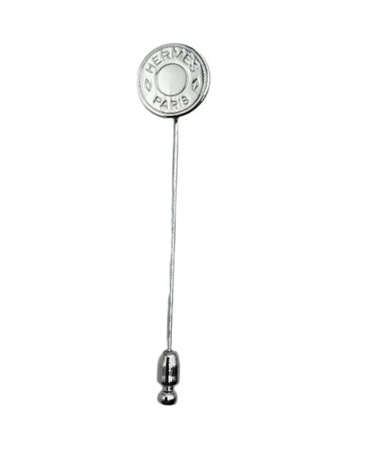 Hermes Pin Brooch Serie Silver - NEW