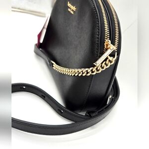 Kate Spade New York Spencer Black Double Zip Crossbody Black - NEW