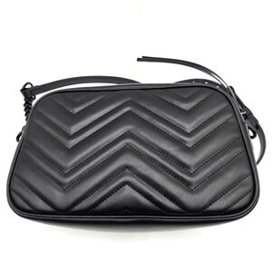GUCCI GG Marmont Shoulder/Crossbody Black Leather/Hardware - COA included