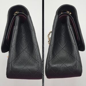 CHANEL Matelasse Caviar Quilted LG/30 Double Flap Gold Hardware - COA included