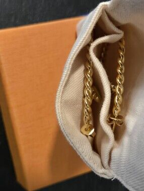 #159 - Louis Vuitton M65481 Creole Sweet Monogram Hoop Earrings