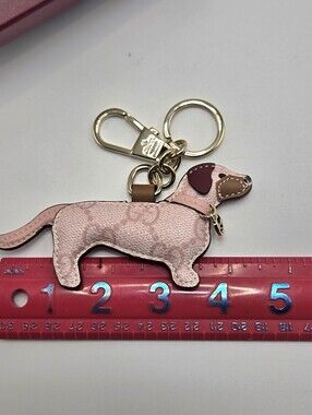 #177 - GUCCI GG Supreme Canvas Dog Shape Charm 821812 - NWT