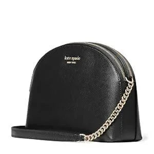 Kate Spade New York Spencer Black Double Zip Crossbody Black - NEW
