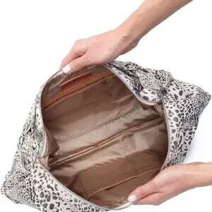 HOBO Women's Paulette Cheetah Print Shoulder Bag Cheetah - NEW WITH TAGS
