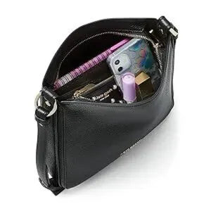 Kate Spade Core Pebble Pebbled Leather Small Messenger Black