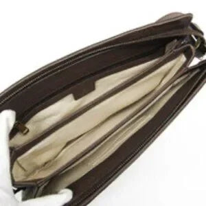 Gucci Ophidia 523534 PVC Shoulder Bag Beige