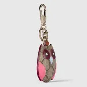 GUCCI Owl Shape Bag Charm Keychain Multicolor 821813 9AAGU 8075 - NWOT