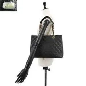 Chanel Matelasse Grand Chain Tote Bag Black - COA included