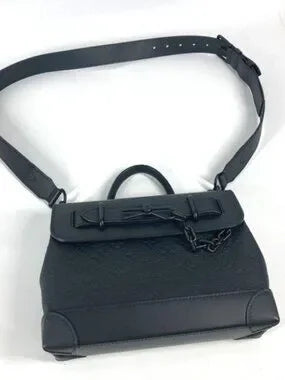 LOUIS VUITTON M24436 Taurillon Steamer PM / 2WAY Shoulder Crossbody, Handbag