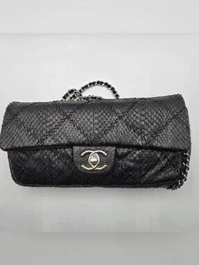 Chanel Python Ultimate Stitch Flap Bag - COA Included
