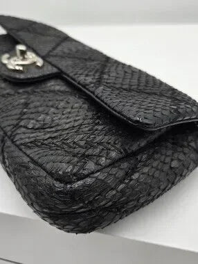 Chanel Python Ultimate Stitch Flap Bag - COA Included