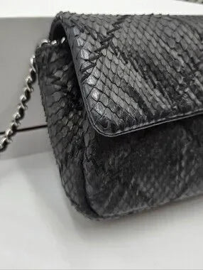 Chanel Python Ultimate Stitch Flap Bag - COA Included
