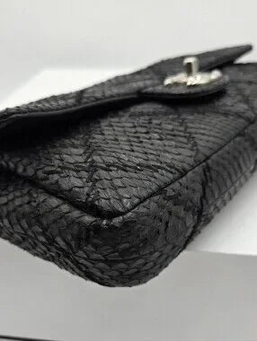 Chanel Python Ultimate Stitch Flap Bag - COA Included
