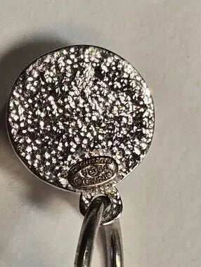 #1106 - Chanel CHANEL 00A Coco Mark Pearl 2000 Earrings Silver