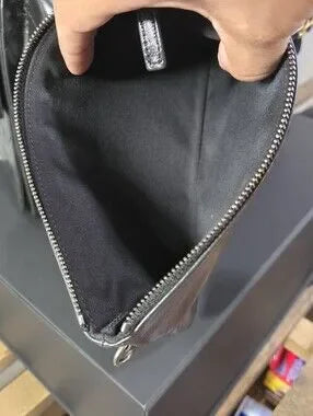 RARE CHANEL 25 MEDIUM - SILVER/GOLD HARDWARE, lamb leather