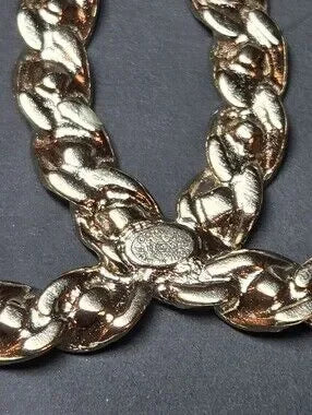 #162 - Chanel 2019 Golden Tone CC Logo w/crystals Brooch