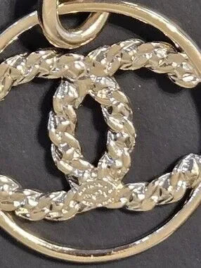 #168 - Chanel 2020V Strass CC Drop Earrings