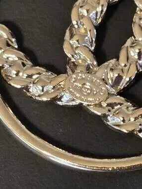 #168 - Chanel 2020V Strass CC Drop Earrings