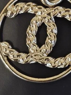 #168 - Chanel 2020V Strass CC Drop Earrings