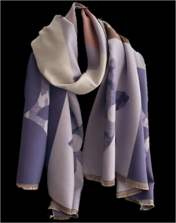 NEW Thick Cashmere Scarf/Pashmina Shawl Double Sided Stole
