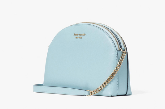Kate Spade New York Spencer Double Zip Dome Crossbody Teacup